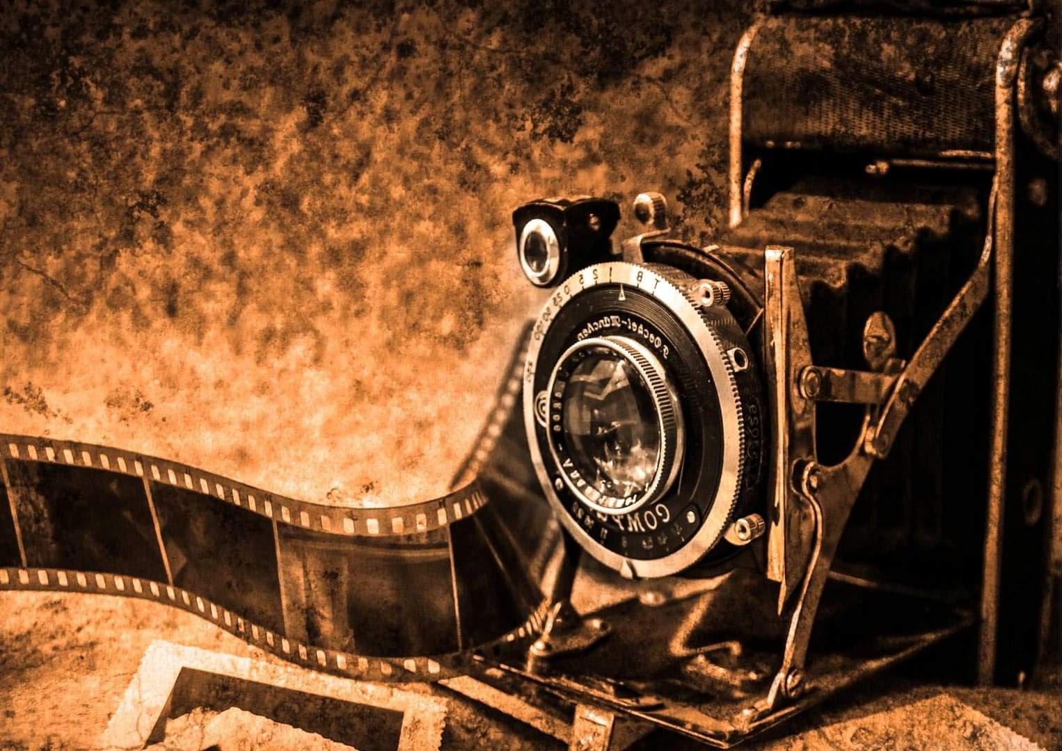 A3 Vintage Camera Decoupage Paper, Paper Craft, Decoupage Papers for