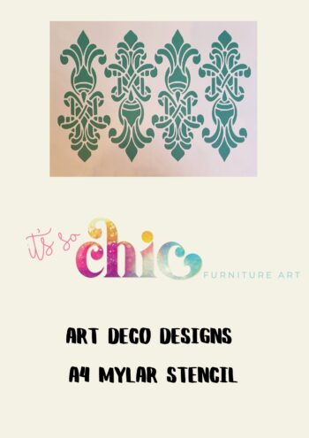 Art Deco Designs A4 Mylar Stencil