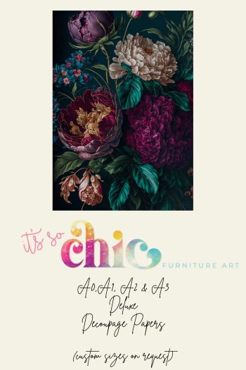 A0 A1 A2 A3 A4 (Blue Backed) Deluxe Decoupage Papers...