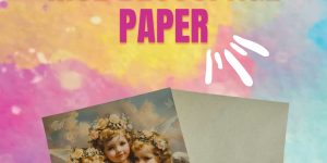 A super luxe rice paper of museum quality, designed for fine art printing, vibrant, showstopping images, perfect for furniture applications. The beautiful, warm tone of the paper gives a nostalgic, elegant style to your decoupage.